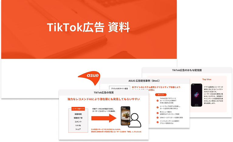 TikTok広告サービス資料